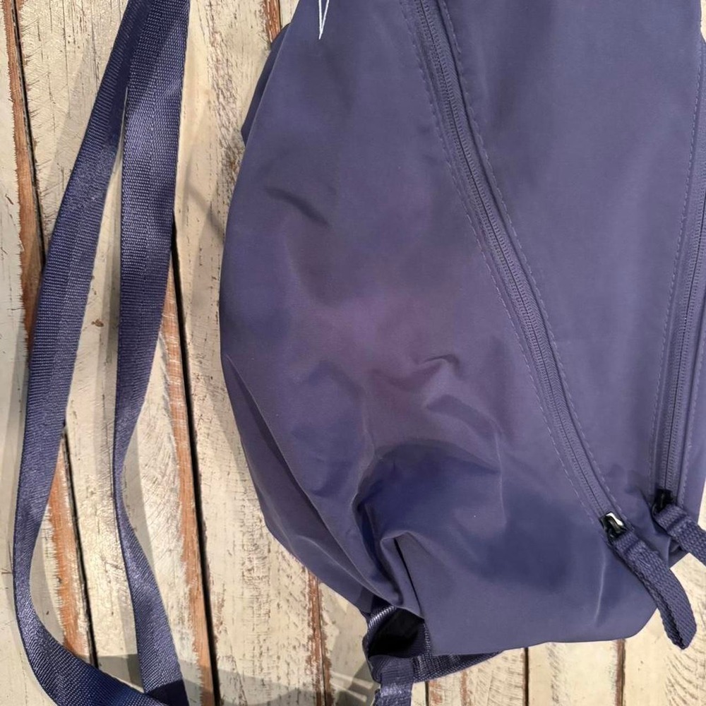 Aspesi Belt Bag Purple Nylon Ergonomic Sling Backpack Small
